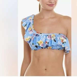 Nanette Lepore Monaco One Shoulder Bikini Top LG